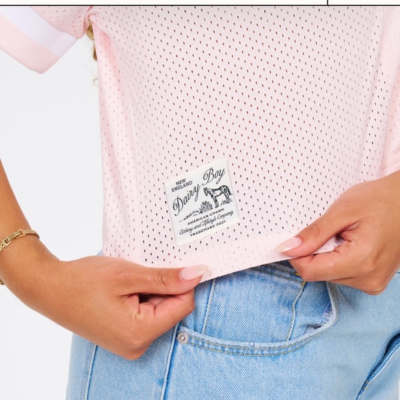 NWT Dairy Boy Homecoming Jersey in Pink - Picture 15 of 16